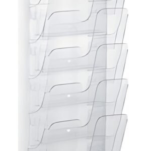 DURABLE Set de porte-brochures mural "FLEXIPLUS 6", A4
