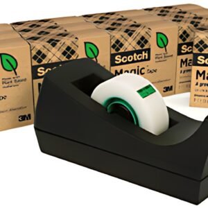 Scotch Dévidoir de ruban adhésif C38, 14 rouleaux incl.,noir