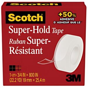 Scotch Ruban adhésif Super-Hold 700K, 19 mm x 25,4 m, carton