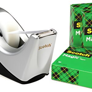 3M Scotch Dévidoir de table C60, garni, promotion, argent