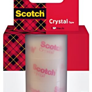 3M Scotch Ruban adhésif Crystal Clear 600, 19 mm x 25 m
