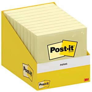 Post-it Bloc-note adhésif, 76 x 76 mm, jaune