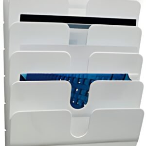 DURABLE Set de porte-brochures mural "FLEXIPLUS 6", A4