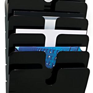 DURABLE Set de porte-brochures mural "FLEXIPLUS 6", A4