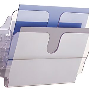 DURABLE Set de porte-brochures mural "FLEXIPLUS 2", A4