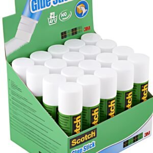 3M Scotch Bâton de colle standard, 21 g, présentoir