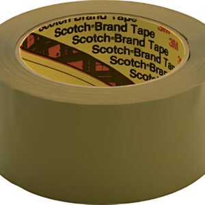 Scotch Ruban adhésif d'emballage 375 E, 50 mm x 66 m, marron