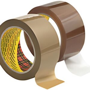 3M Scotch Ruban adhésif, 50 mm x 66 m, 3707, PP, brun