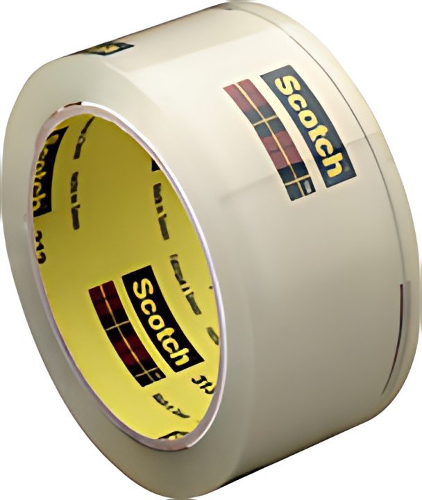 3M Scotch Ruban adhésif d'emballage 313, transparent