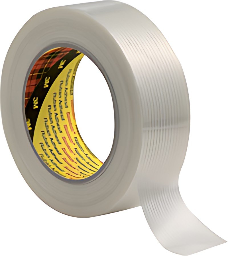 Scotch Ruban adhésif armé 8956, 19 mm x 50 m, transparent