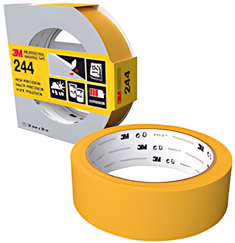 3M Ruban adhésif de masquage 244 Gold, 48 mm x 50 m