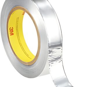 3M Ruban adhésif métallique 431, 12 mm x 55 m, argent