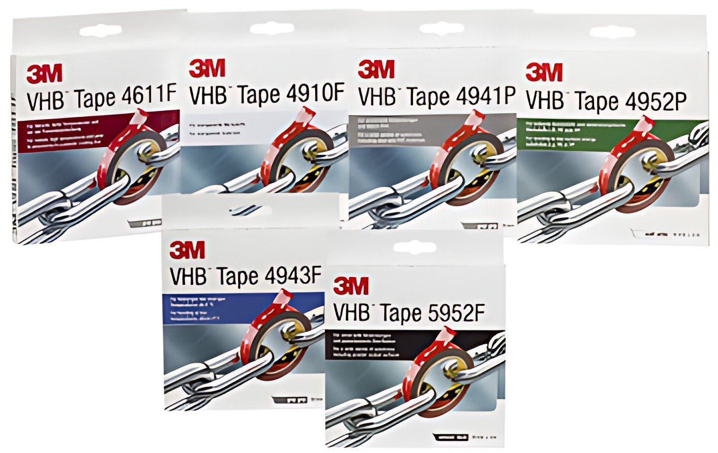 3M VHB Ruban adhésif de haute performance 5952F, 19 mm x 3 m