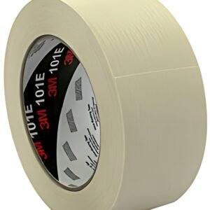 3M Ruban adhésif crêpé 101E, 24 mm x 50 m, papier, beige