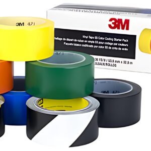 3M Ruban adhésif PVC 5S - Kit de démarrage, codage couleur
