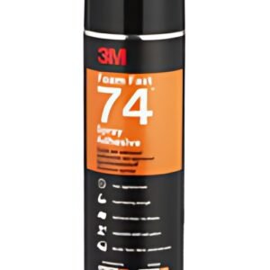 3M Colle aérosol pour mousse FoamFast 74, 500 ml, orange