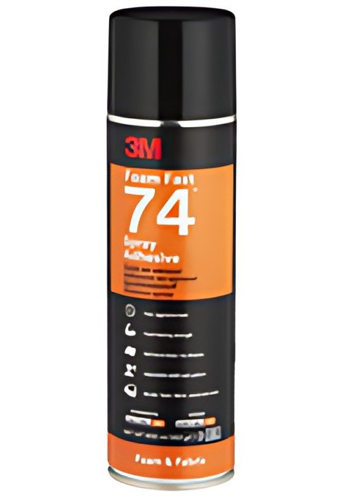 3M Colle aérosol pour mousse FoamFast 74, 500 ml, orange