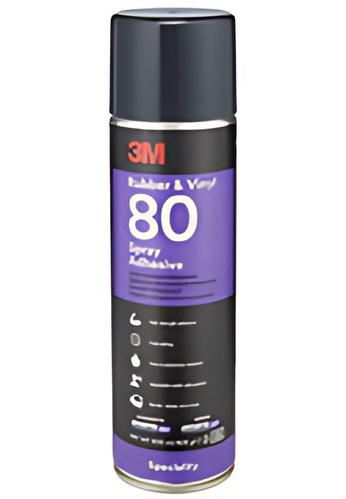 3M Colle aérosol pour caoutchouc & vinyle, 500 ml, jaune