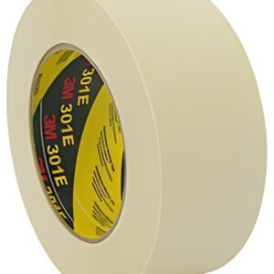 3M Ruban adhésif de masquage papier 301E, 48 mm x 50m, beige