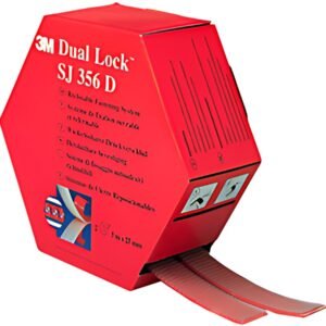 3M Fixation auto-agrippante Dual Lock flexible, SJ354D,noir