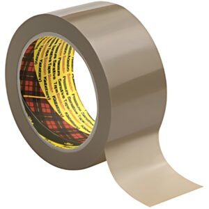 3M Scotch Ruban adhésif d'emballage 6890, 50mm x 66m, marron