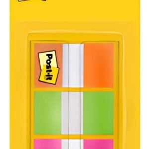 Post-it Marque-pages Index, 25,4 x 43,2 mm, 3 couleurs