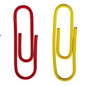 DURABLE trombones, gaine en plastique, en couleur, 26 mm