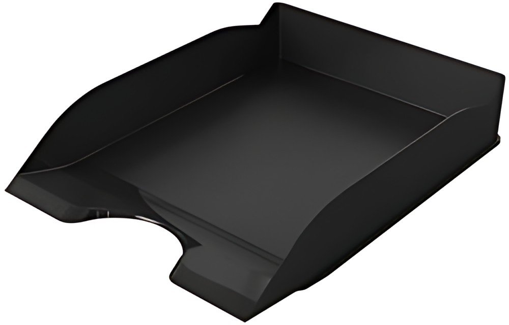 DURABLE Corbeille à courrier BASIC, superposable, noir