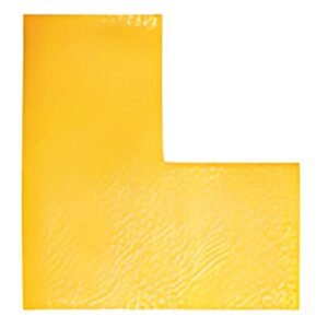 DURABLE Marquage de place, forme L, autocollant, jaune