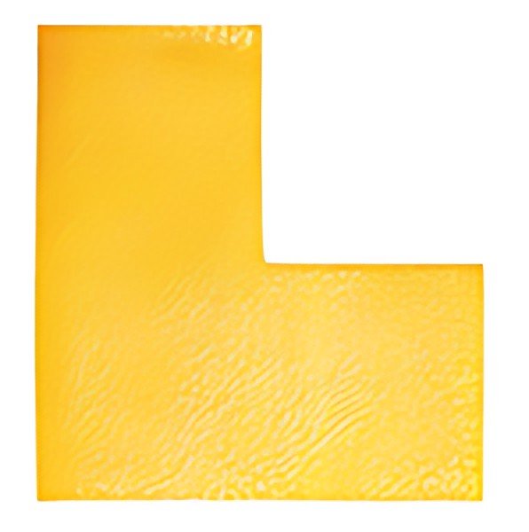 DURABLE Marquage de place, forme L, autocollant, jaune