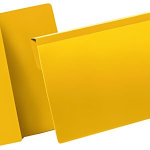 DURABLE Pochette d'identification, en-tête pliant, jaune