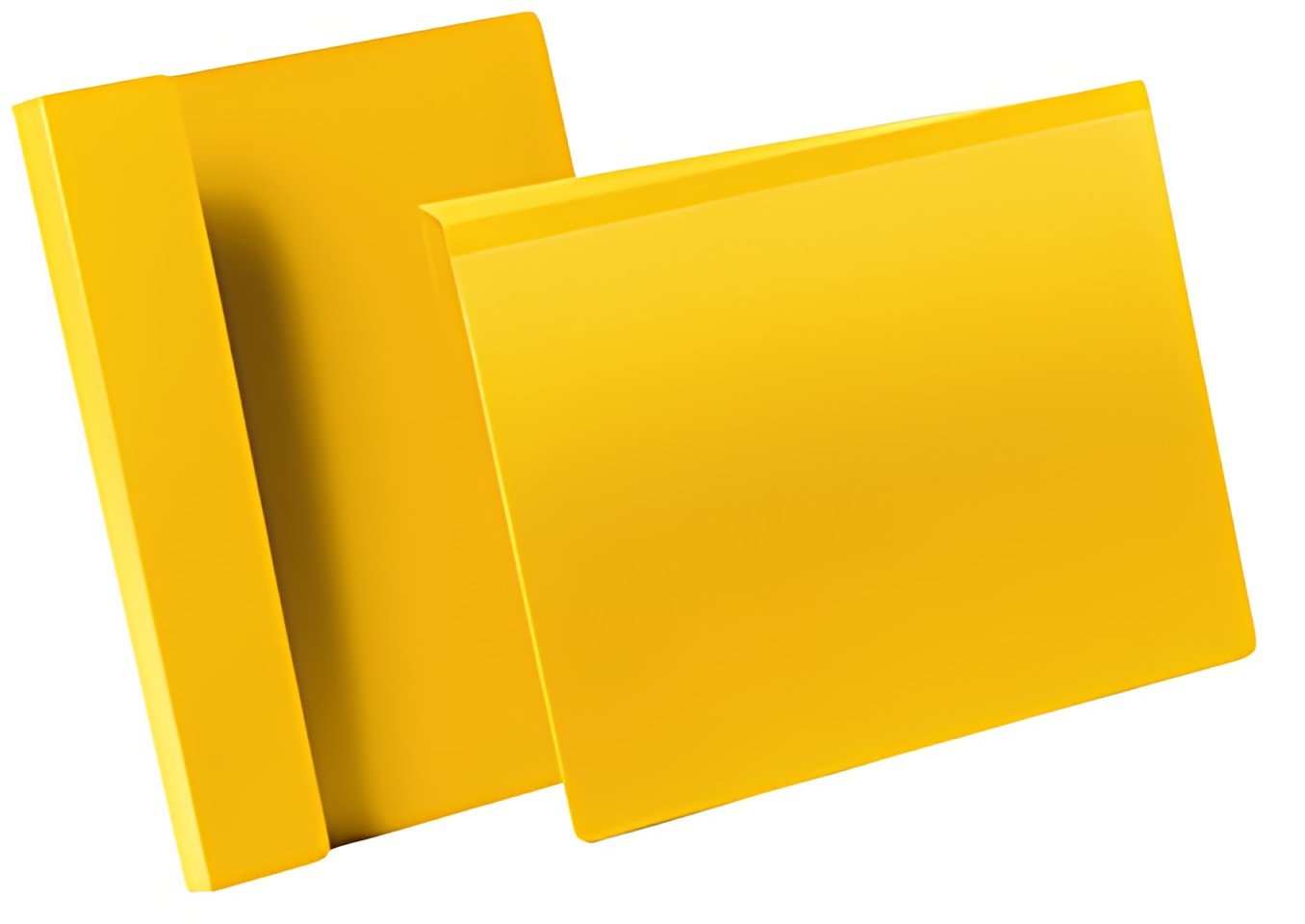 DURABLE Pochette d'identification, en-tête pliant, jaune