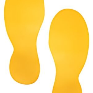 DURABLE Symbole de marquage au sol "Pieds", autocollant