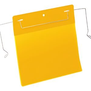 DURABLE Pochette avec fil de suspension, A5 paysage, jaune