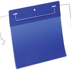 DURABLE Pochettes avec support en fil de fer, A5 paysage,