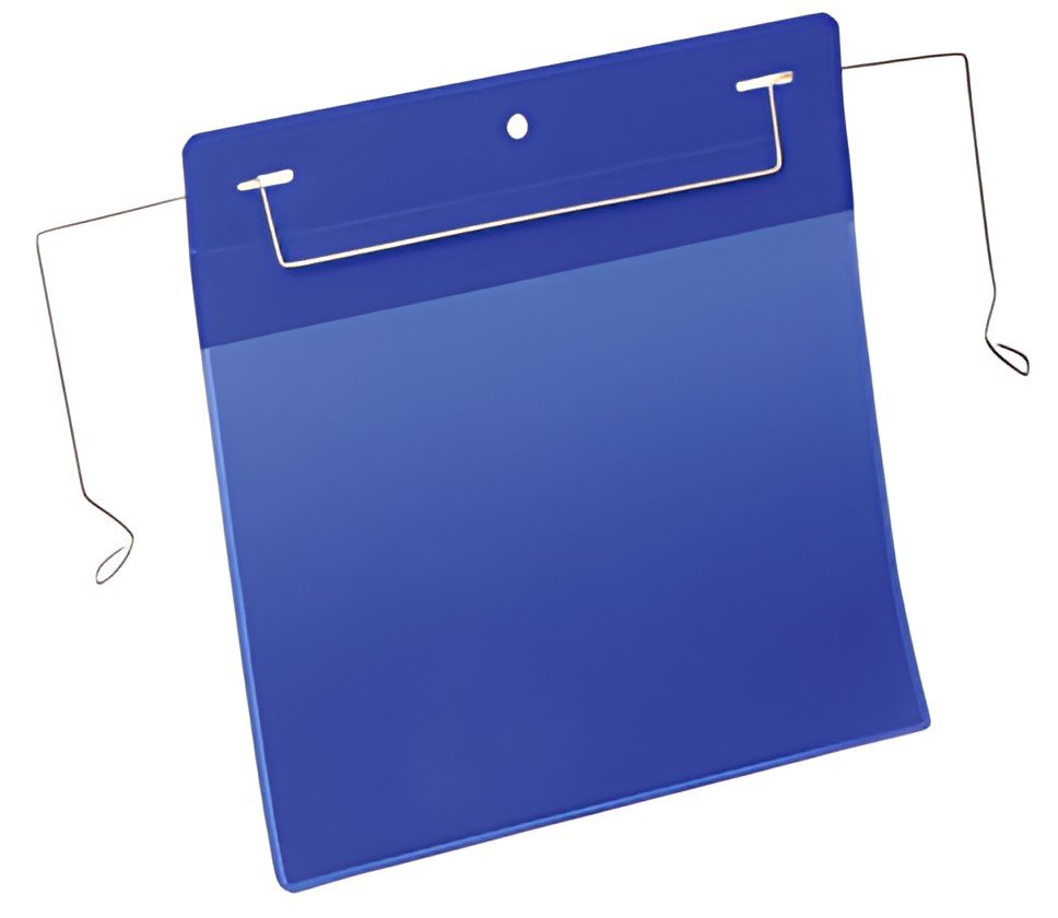 DURABLE Pochettes avec support en fil de fer, A5 paysage,