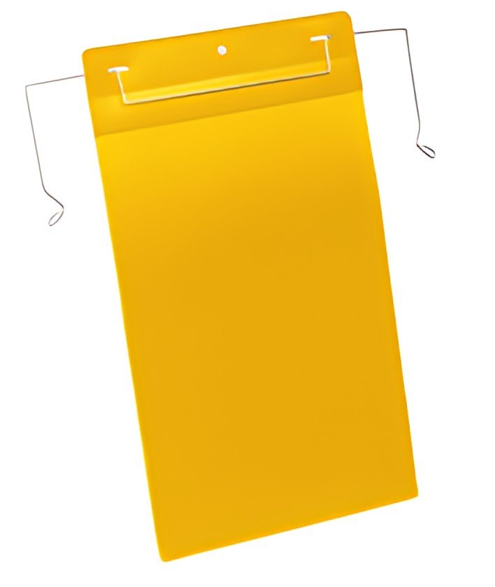 DURABLE Pochette avec fil de suspension, A4 portrait, jaune
