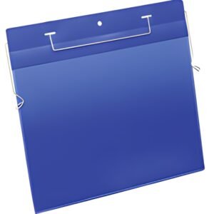 DURABLE Pochettes avec support en fil de fer, A4 paysage,