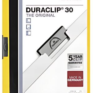 DURABLE Chemise à clip DURACLIP ORIGINAL 30, A4, jaune