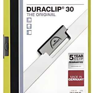 DURABLE Chemise à clip DURACLIP ORIGINAL 30, A4, vert