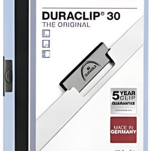 DURABLE Chemise à clip DURACLIP ORIGINAL 30, A4, bleu