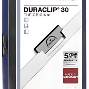 DURABLE Chemise à clip DURACLIP ORIGINAL 30, A4, bleu