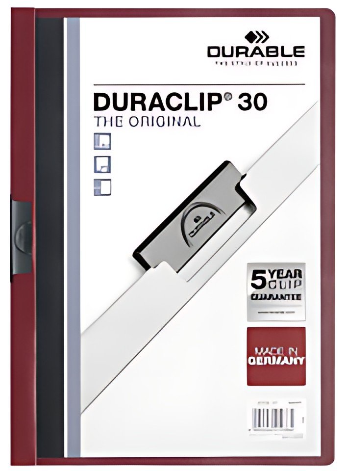 DURABLE Chemise à clip DURACLIP ORIGINAL 30, A4