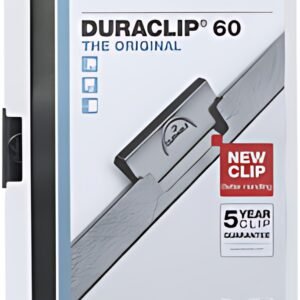 DURABLE Chemise à clip DURACLIP ORIGINAL 60, A4, blanc