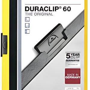 DURABLE Chemise à clip DURACLIP ORIGINAL 60, A4, jaune