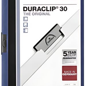 DURABLE Chemise à clip DURACLIP ORIGINAL 30, A4, bleu