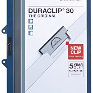 DURABLE Chemise à clip DURACLIP EASY FILE, A4, bleu foncé