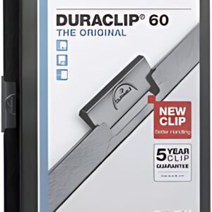 DURABLE Chemise à clip DURACLIP ORIGINAL 60, A4, noir