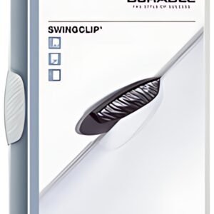 DURABLE Chemise à clip SWINGCLIP, format A4, clip blanc