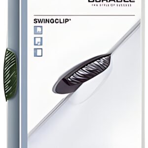 DURABLE Chemise à clip SWINGCLIP, format A4, clip vert